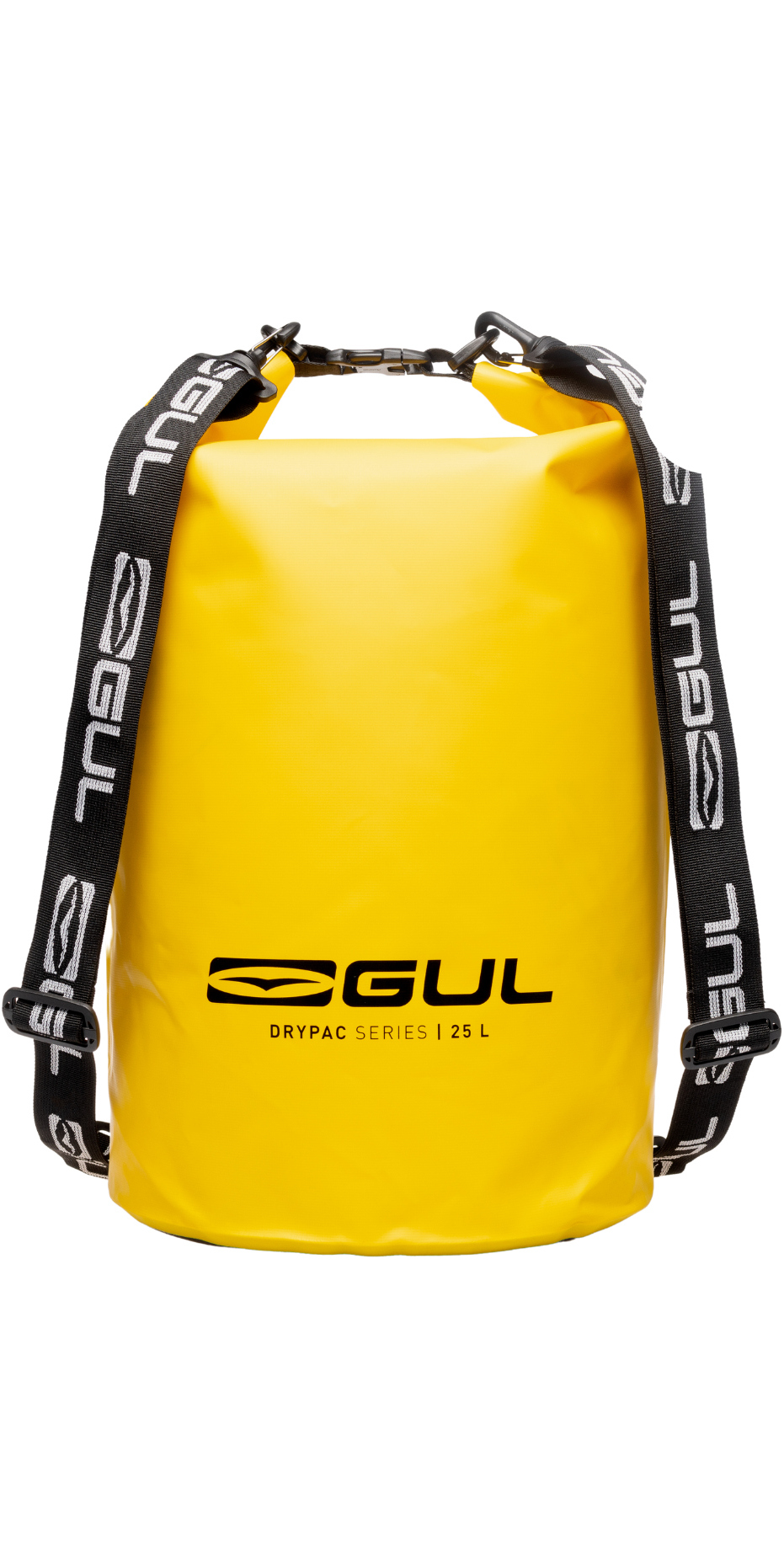 2025 Gul 25L Drypac Series Dry Bag LU0118 - Yellow / Black